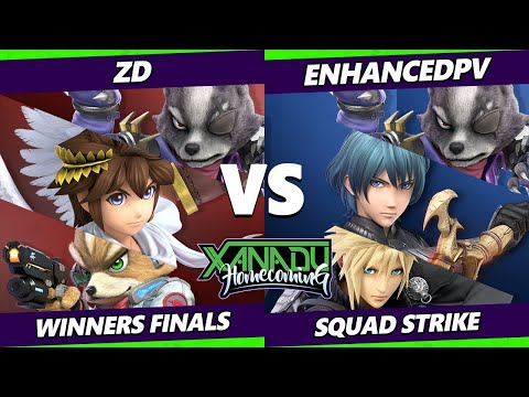 Xanadu Homecoming Winners Finals - ZD Vs. enhancedpv - Smash Ultimate - SSBU
