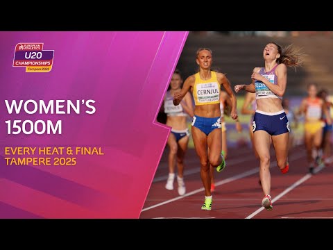 GB on Top 🇬🇧 | Women’s 1500m EVERY Heat & Final | Tampere 2025