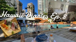 Travel Vlog || Checked in THE MODERN HONOLULU Fell in love w the room #ハワイ #ハワイ旅行 #海外旅行#ちばけん#モダンホノルル