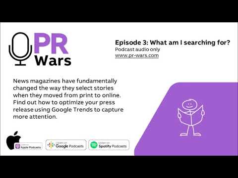 PR Wars Podcast: What am I searching for?
