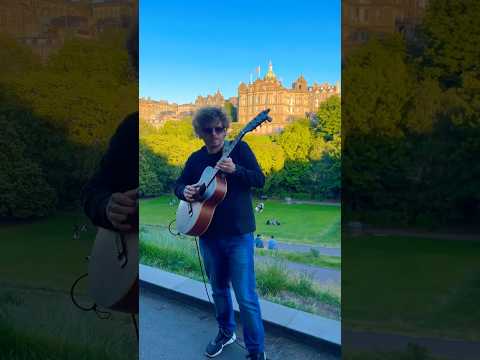 🎸 Delta Blues beneath Edinburgh Castle.