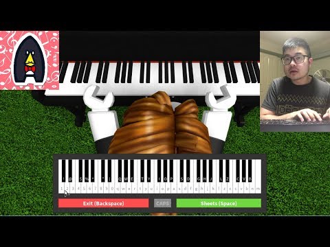 ROCKING OUT SOME SICC TUNES... but it's on ROBLOX PIANO!