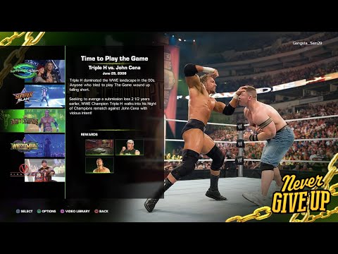 John Cena Showcase Match 5: Time to Play the Game -WWE 2K23@gangstasamyt