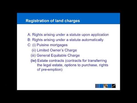Land Law - Unregistered Land