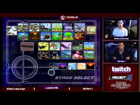 VS Weekly 10/15/14 - Losers Semis- Elliot (Peach) vs $Milez :) (Fox)