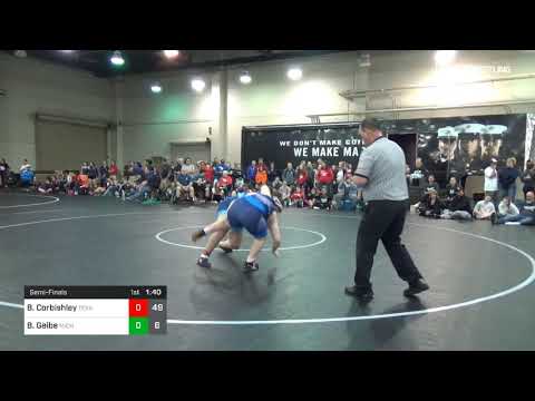 180 Lbs Semifinal Brittyn Corbishley Texas A Vs Bo Geibe Michigan Dual