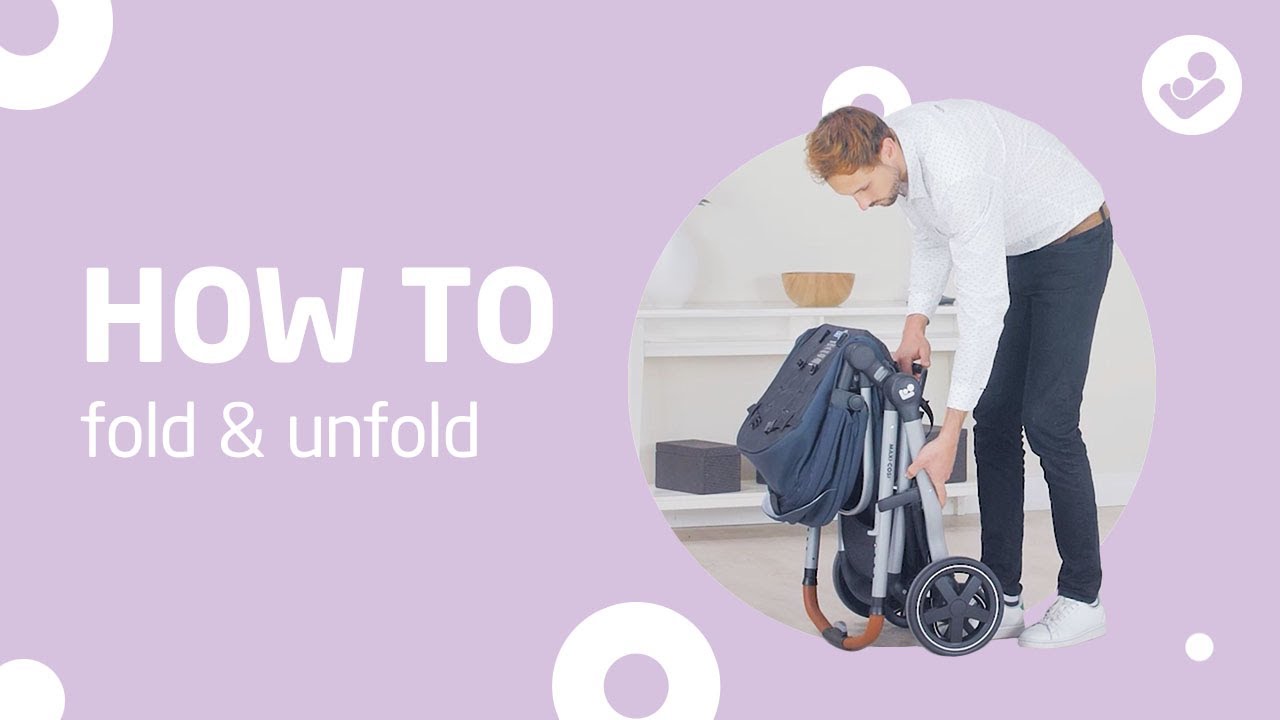 How to fold and unfold Maxi-Cosi Zelia² pushchair