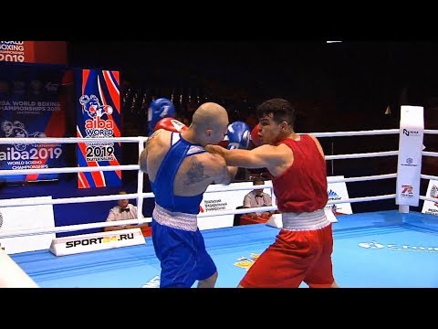 Preliminaries (69kg) KAZEMZADEH SAJJAD (IRI) vs GURULI Lasha (GEO) /AIBA World 2019