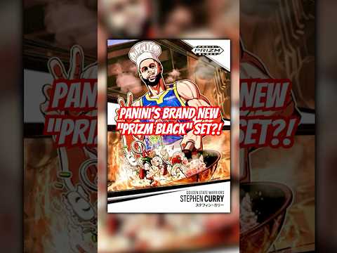 Panini’s NEW PRIZM BLACK cards are INSANE! 😱🔥
