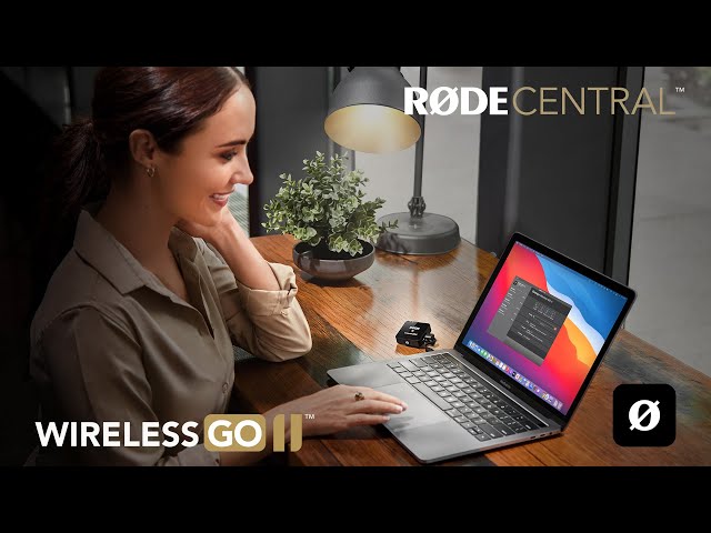 Vidéo teaser pour Advanced Wireless GO II Features via RØDE Central