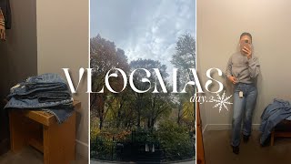 VLOGMAS .2❄️ | productive day, making my yt intro, quick clean up & trying on Levis