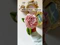 How To Make An Aesthetic Ribbon Rose DIY Ribbon Rose Tutorial