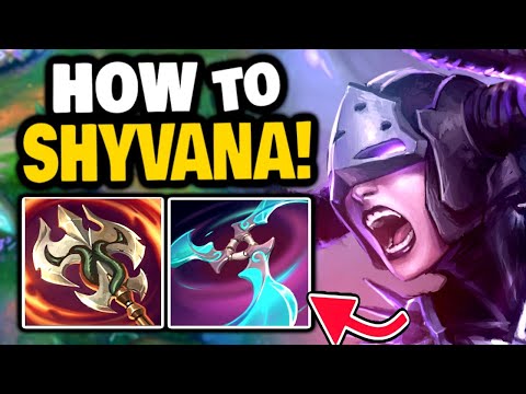 HOW to SHYVANA Jungle w/ NEW insane BUILD!!