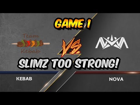 Slimz is UNSTOPPABLE! | Nova eSports vs Team Kebab | EU Qualifiers | Game 1