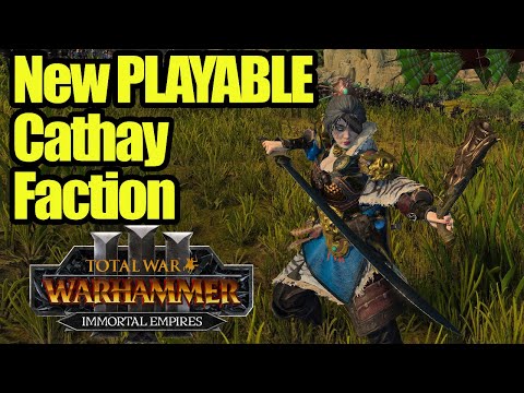 This Mod Adds A NEW Unique Cathay Faction - Immortal Empires - Total War Warhammer 3