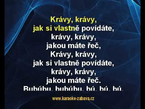 Karaoke klip Krávy, krávy - Písničky pro děti