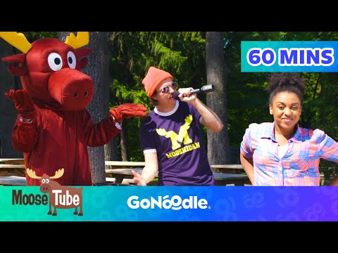 Purple Stew Song + More Moose Tube Songs for Kids | Earth Day | GoNoodle