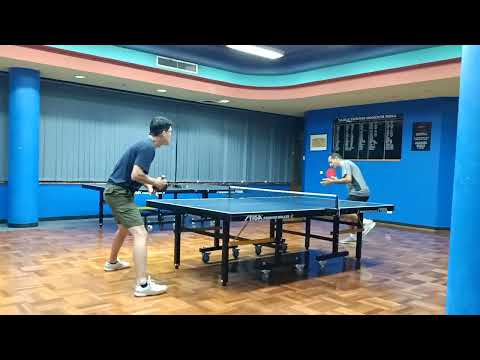 2023 autumn western Sydney table tennis A2 Vincent Chan vs Raif Gaid set 2