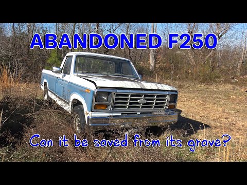 ABANDONED F250 Revived from its Grave, Will it Make the Drive Home?
