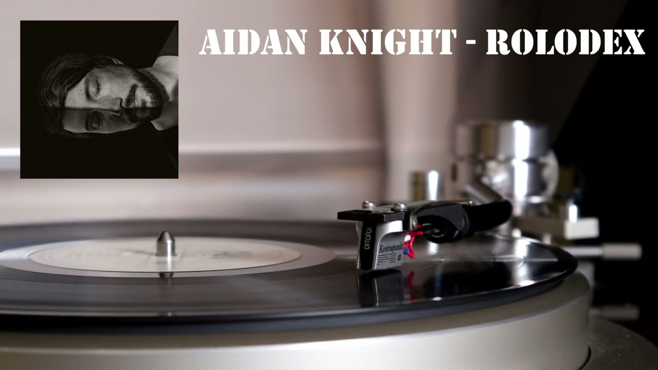Aidan Knight - Rolodex (2020 - Clear/Black Vinyl - 33rpm)