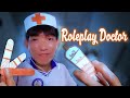 ASMR 30 Medical Exam Roleplay Eye Heart Lung Reflex Check
