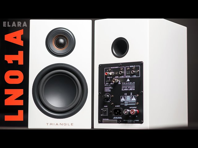 Triangle LN01A 2 Way Powered Bookshelf Speakers in Speakers in Markham / York Region