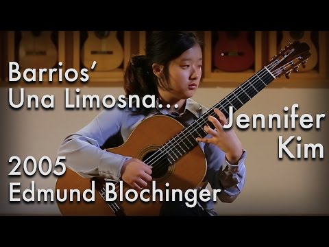 Barrios 'Una Limosna Por El Amor De Dios' played by Jennifer Kim (2005 Edmund Blochinger)