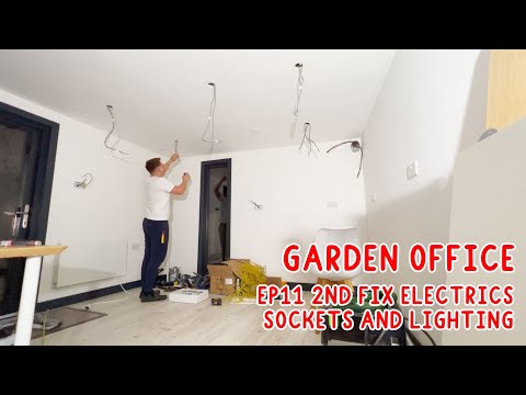 Ep.8 - Electrical Installation - Building a Garden office