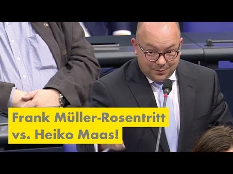 Frank Müller-Rosentritt grillt Außenminister Heiko Maas!