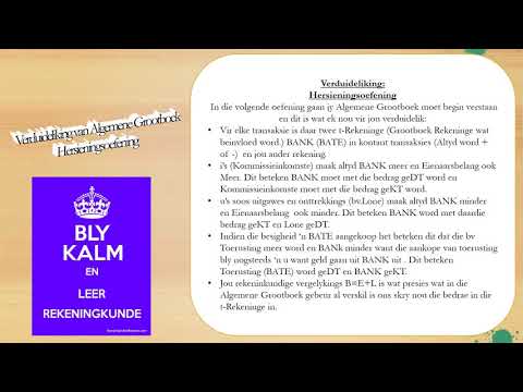 Graad 8 Rek Hersieningsoefening