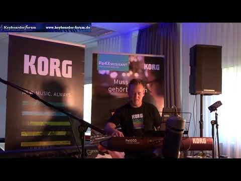 "Korg PA1000" Präsentation zum Musikertreffen 2018 in Erfurt mit Jürgen Sartorius