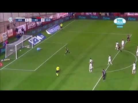 Gol de penal de Nacho Fernández Huracán 0-2 River Plate
