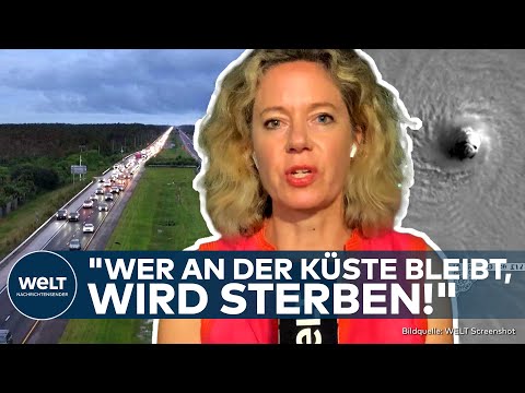 FLORIDA: Hurrikan 'Milton' treibt Millionen in die Flucht! "Es kommen immer dramatischere Appelle!"