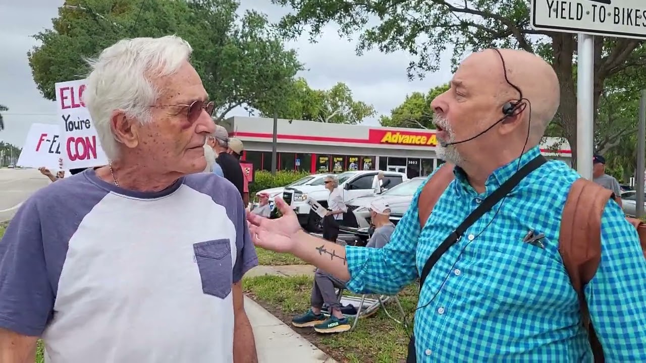 Tesla Takedown Delray Beach Florida March 29 2025