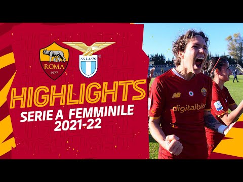 IL PRIMO DERBY È NOSTRO! | ROMA 3-2 LAZIO | Serie A Femminile Highlights 2021-22