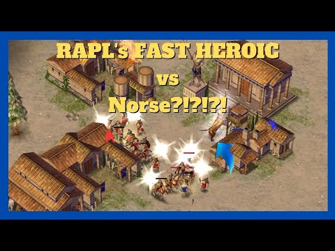 A New Poseidon Strategy?! | Rapl (Poseidon) vs Suppe (Thor) #aom #ageofempires