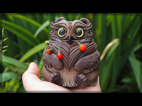 Making The Cutest Baby Owl Bear