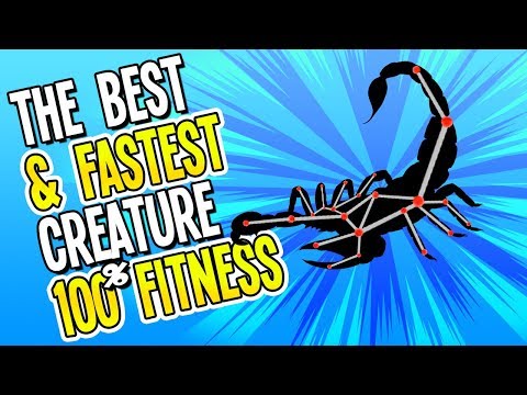 THE BEST CREATURE WITH 100% FITNESS IN THIS EVOLUTION SIMULATOR - YouTube