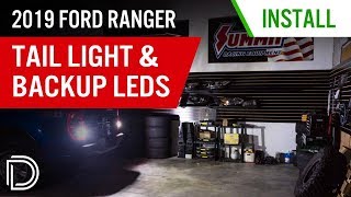 How to Install 2019 Ford Ranger Tail Light & Backup LEDs | Diode Dynamics