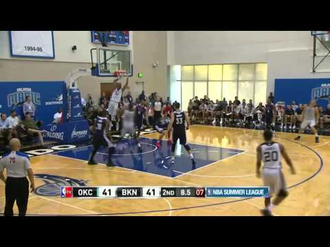 Oklahoma City Thunder vs Brooklyn Nets | July 7, 2014 | NBA Summer League 2014