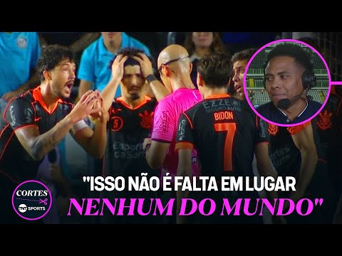 ARBITRAGEM PREJUDICOU O CORINTHIANS? DEBATEMOS A FALTA QUE ORIGINOU O GOL DE GABIGOL NO FIM DO JOGO