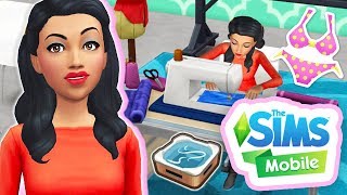 NEW HOT TUB DREAMS EVENT!👙💦 // THE SIMS MOBILE #5 [GAMEPLAY]