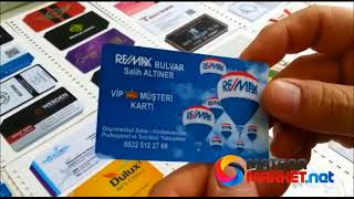 760 micron plastik Remax personel karti, matbaamarket.net