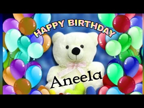 Aneela | Happy Birthday Aneela 🎂 🎉 | Birthday Wishes 🕯️| #Shorts