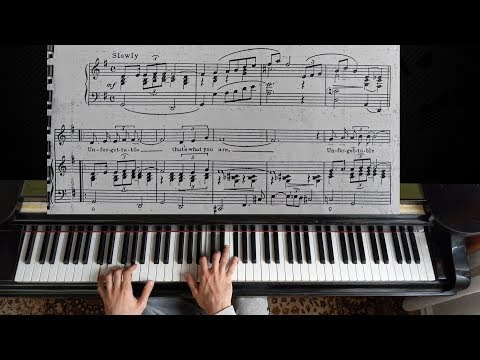 Unforgettable - Piano Tutorial