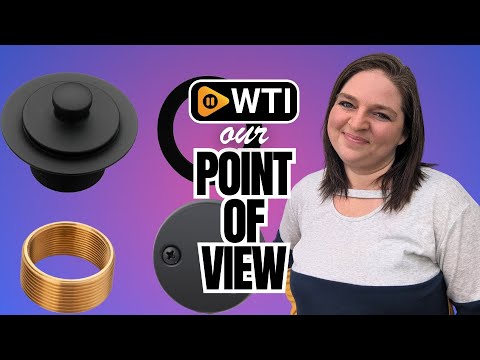 Black tub Drain Lift &Turn - WTI product video review