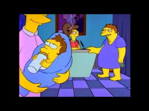Die Simpsons - Barney als Samenspender [S4E13 - Selma will ein Baby]