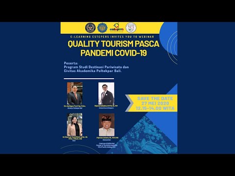, title : 'Quality Tourism pasca Pandemi COVID 19'