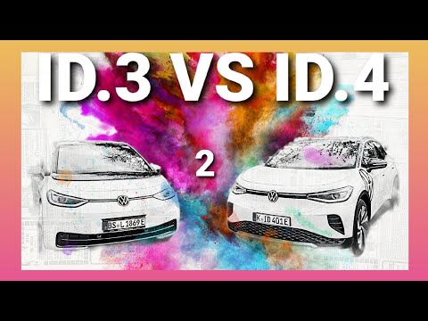 Elektroautos VW ID.4 gegen VW ID3 - Mega Vergleich! -2-