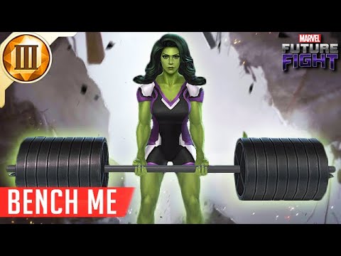 we all forgot how insane She-Hulk leadership is - Marvel Future Fight